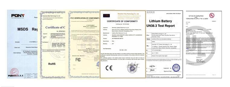 Fabrik-Preis Individuelle wiederaufladbare Lithium-Ionen-18650 7.4volt 2200mAh 4400mAh Akku