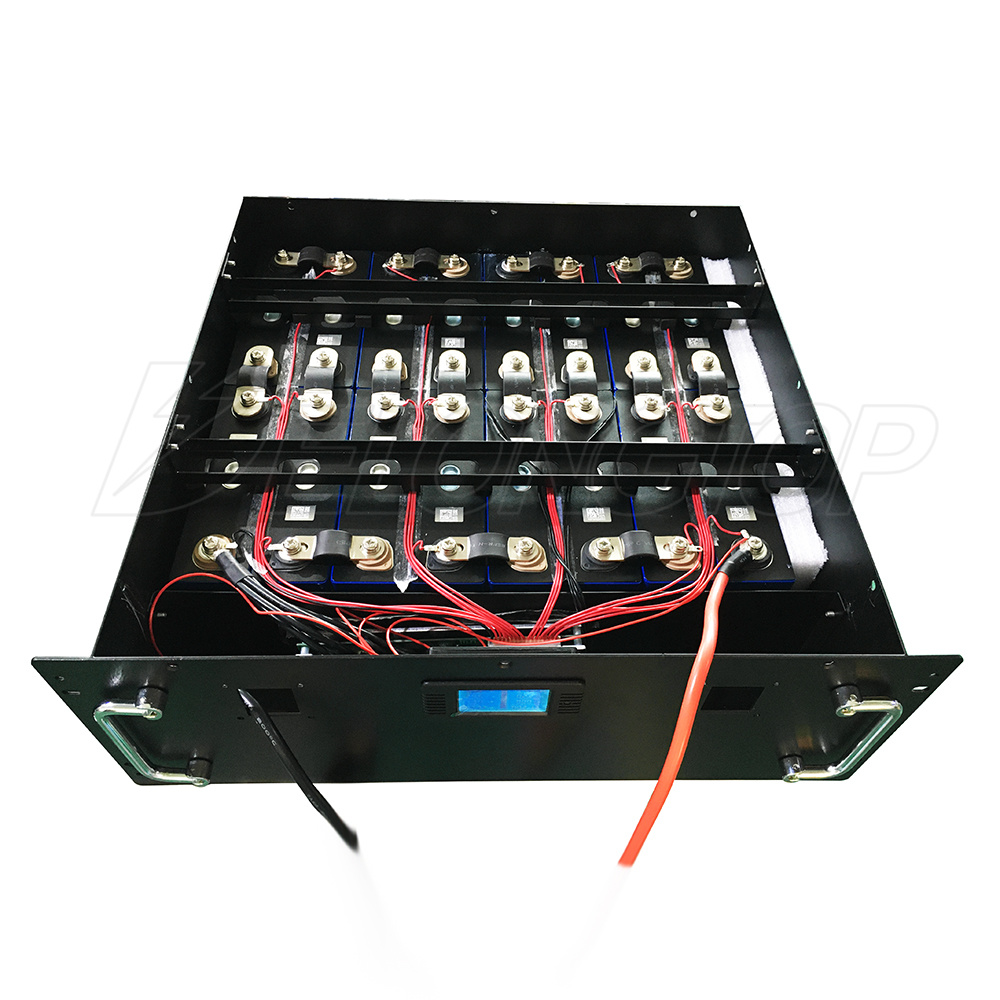 Almacenamiento de energía Litio Ion 48V 100AH ​​LIFEPO4 Battery Pack 5kW para telecomunicaciones y almacenamiento solar