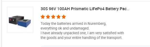 48V 200ah LIFEPO4 Solarbatterie