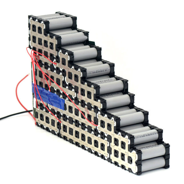 Batería de triángulo recargable de 48V 20Ah con bolsa triangular