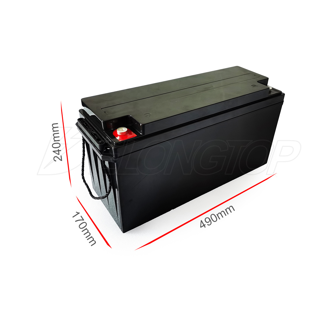Paquetes de batería recargable 12V 150AH LIFEPO4 ION de litio para el coche de acampar