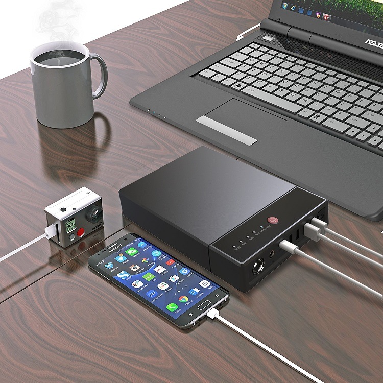 4000mah PD Power Bank USB C / QC 3.0 Batterie de charge rapide Smart Fast pour ordinateur portable