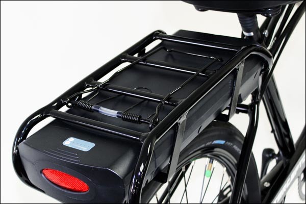 Elektrische Fahrradzubehör 36V Hinterrad-Batteriepack mit Ladegerät