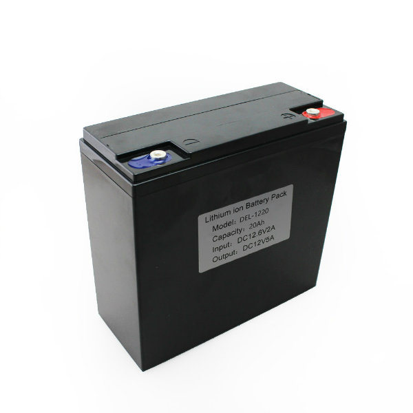 Batterie de lithium 12V 12AH Pack de batterie pour la caméra de sécurité Lumière d'urgence
