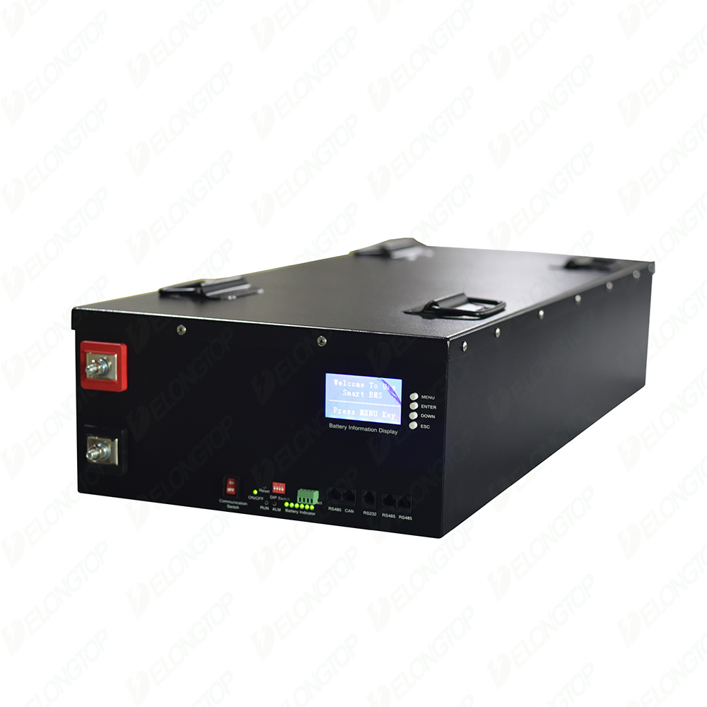 10KWH 48V 51.2V 200AH Paquete de baterías LIFEPO4 para el sistema de almacenamiento de energía RS485 de la pared de energía doméstica