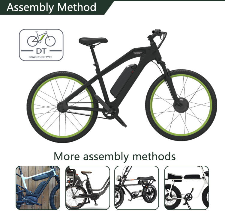 Ebike Batterie 48V 20Ah 17.5ah Downtube Lithium Lon Akku 750W 1000W Elektro-Fahrrad-Motor