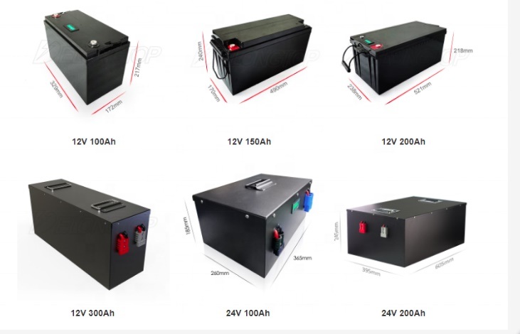 LCD-Show Lithium-Batterie-Packung wiederaufladbar 48V 200Ah 10kWh Lithium-Ionen-Batterien für Hybridsysteme