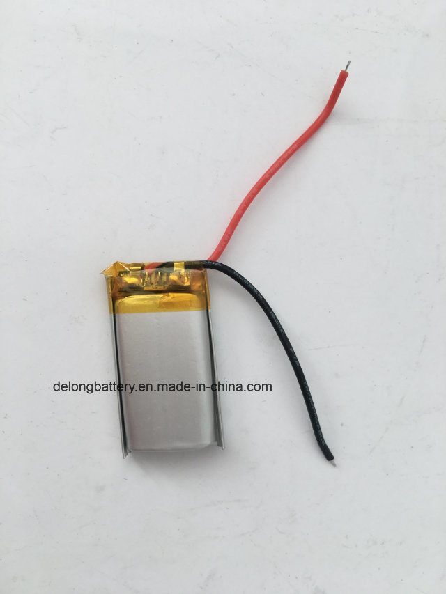 Petite cellule de batterie de polymère lithium de 3,7 V 65MAH avec BMS