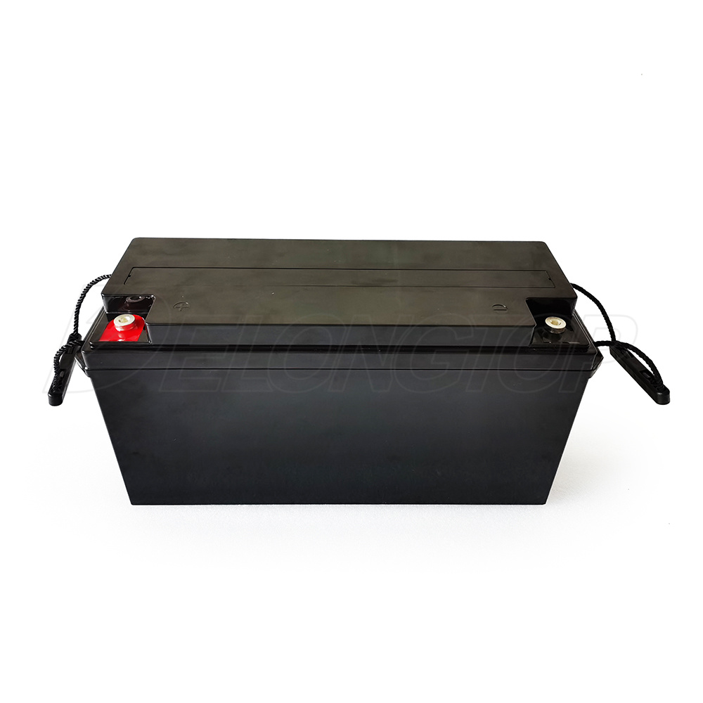 Deep Cycle Batterie LifePo4 12V 300AH Li Ion Tithium Batterie mit Kunststoffkoffer in BMS