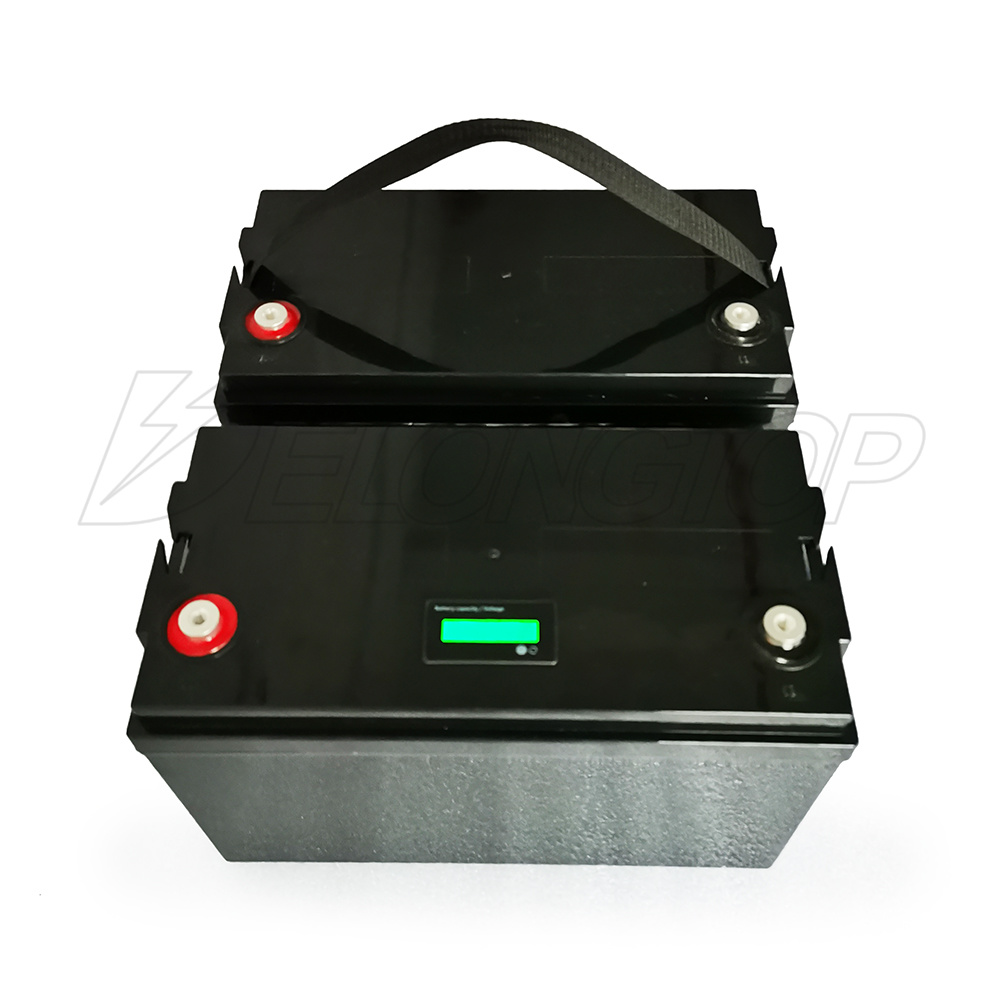 Stockage d'énergie solaire usine 12V 100ah LifePO4 Lithium Battery