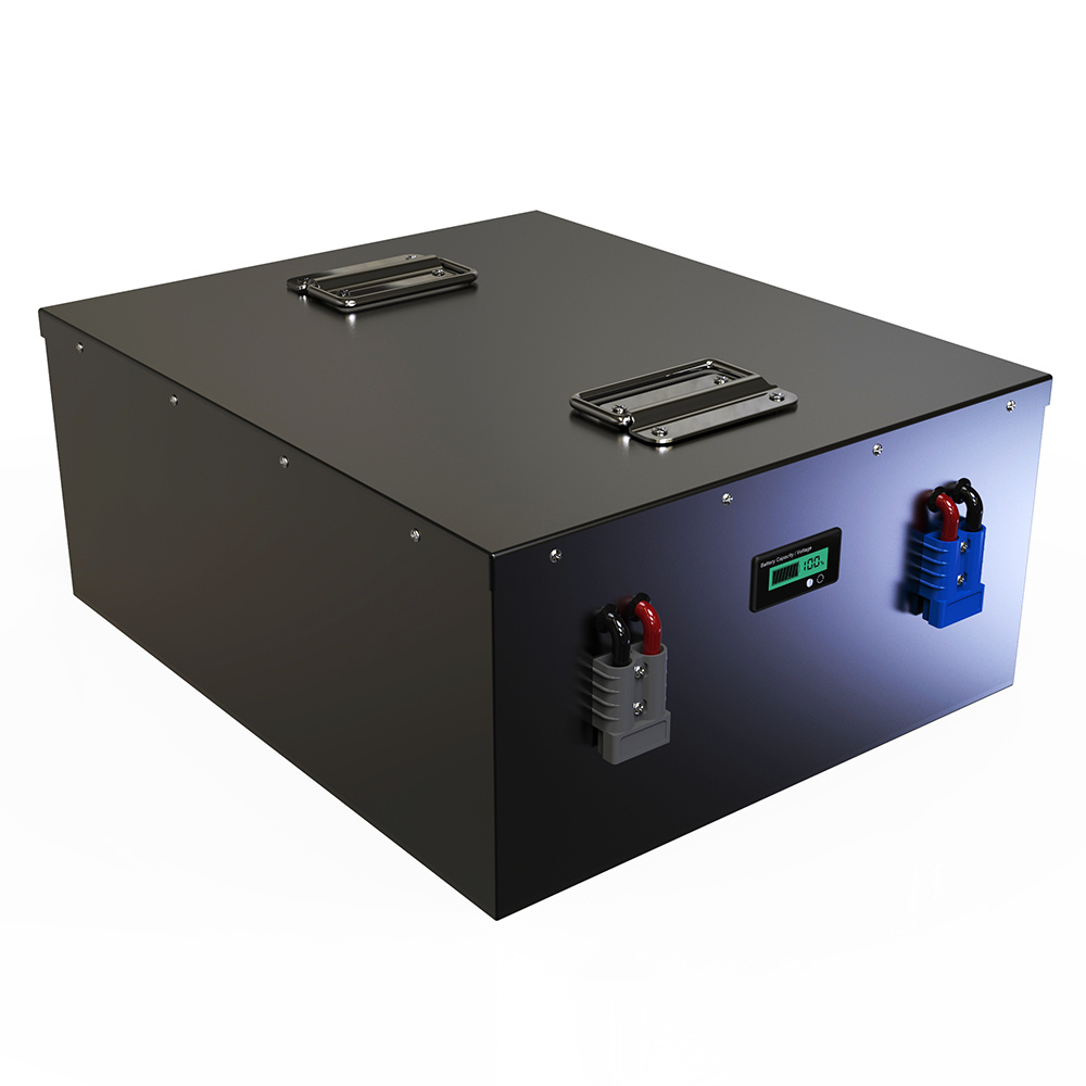 Batterie au lithium de LifePO4 48V 100ah avec BMS pour système solaire