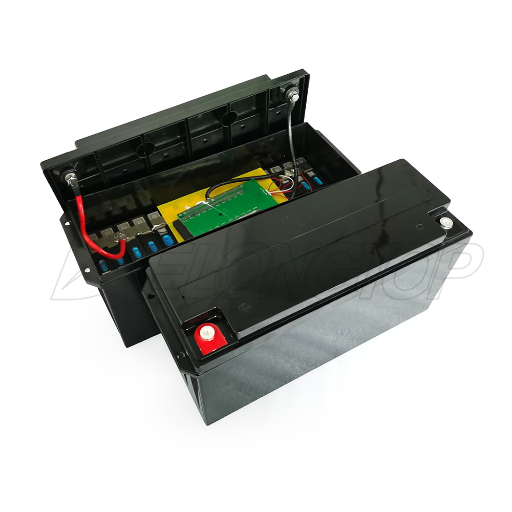 Deep Cycle LifePo4 Batterie 12 V 300AH Wiederaufladbare Lithiumbatterien LIFEPO4 Batteriepack-Sonnenbatterie mit BMS