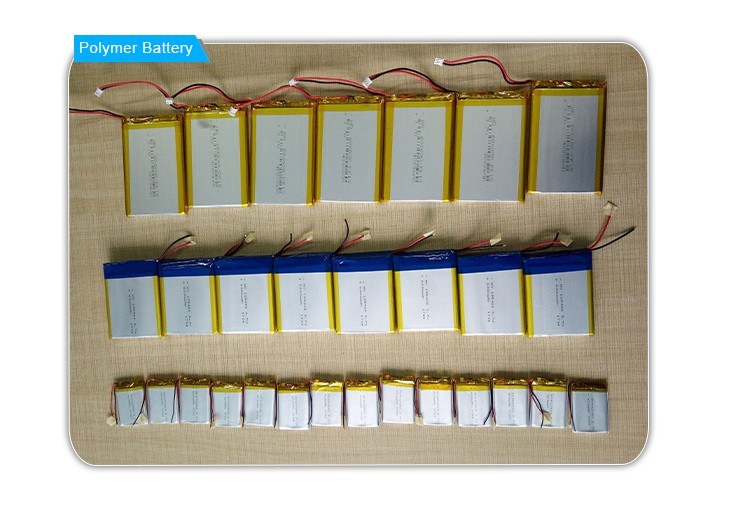 Bateria recarregável de li-polímero 3.7V 500mAh melhor bateria de telefone celular faz na China