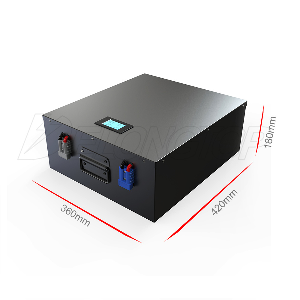 5 Kwh Lithium-Ionen-Akku LiFePO4 48V 100ah Batterie mit BMS für Solar Energiespeicher