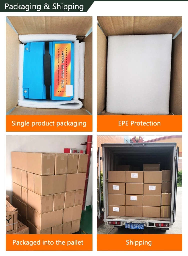 Système de stockage d'énergie ESS 48V 50AH 50AH Batterie de phosphate au lithium LIHIUM