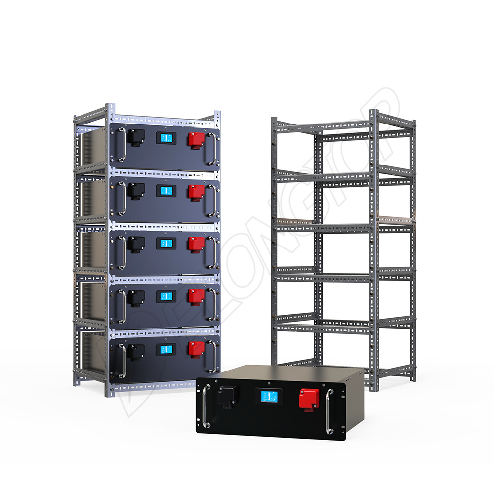 Batterie de chariot élévateur 48V 100ah / LIFEPO4 / LI-ION / Batterie au lithium pour système de stockage d'énergie solaire avec 5 kW