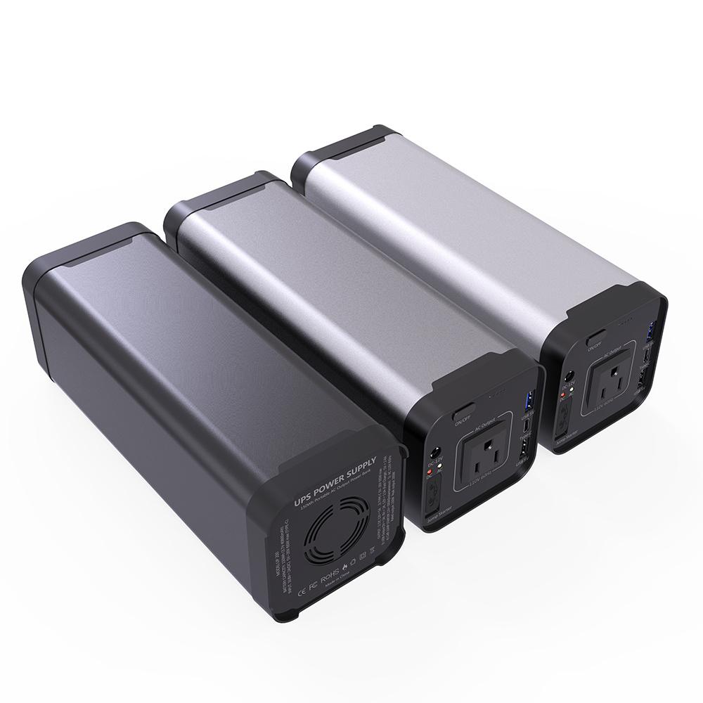 Banque de puissance portable Version universelle 12V 9V 5V AC / USB Sortie 150W 40000mAh pour une utilisation familiale