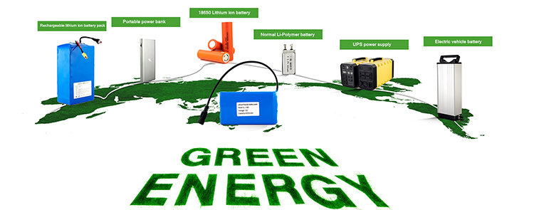 Batterie de lèvres LIPO4 à cycle profond Solar 24V 100ah pour bus de voiture électrique