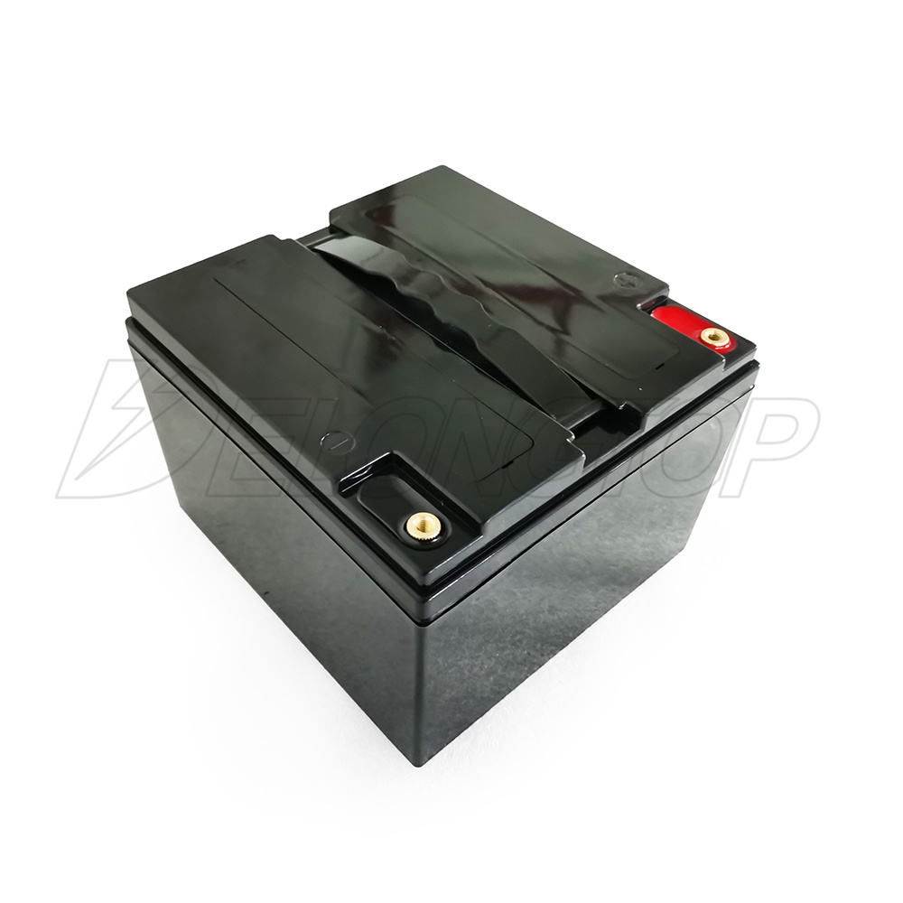 Personalizado 12V 25Ah Paquete de batería de LIFEPO4 recargable de hierro fosfato de hierro litio personalizado con caja de batería de plomo ácido