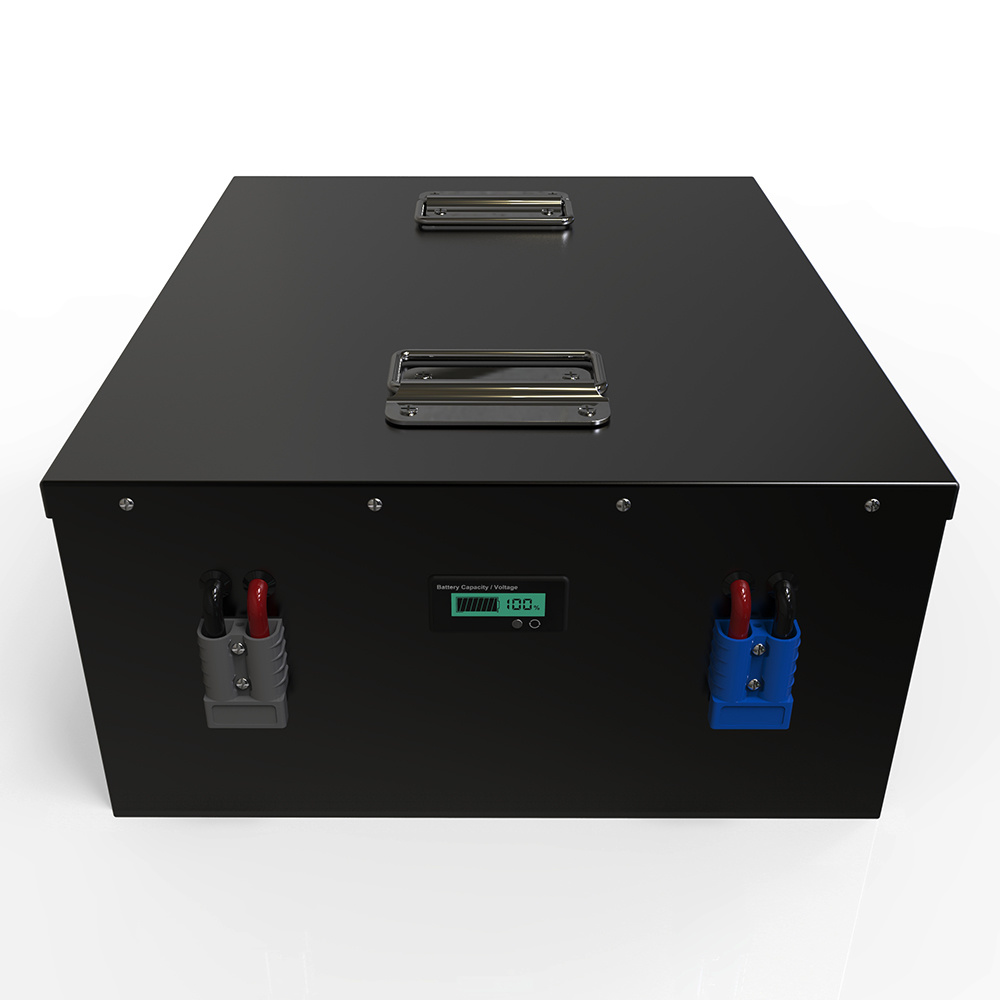 Batterie au lithium de LifePO4 48V 100ah avec BMS pour système solaire