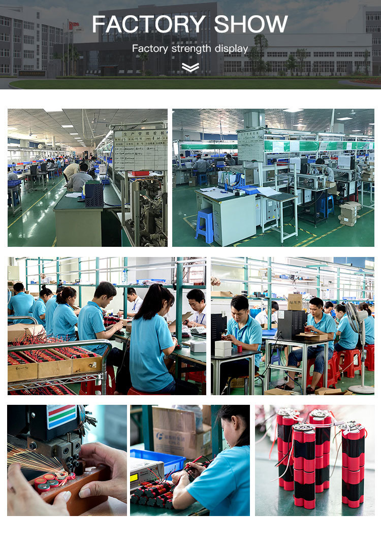 Precio de fábrica 18650 recargable de iones de litio de 12V 6600mAh Li-ion Batería para Herramientas LED de potencia de luz Baterías