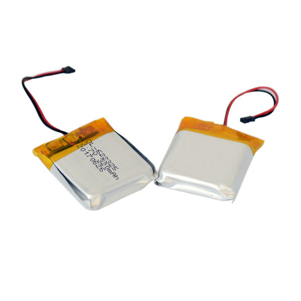 Bateria lipo recarregável 622325 320mAh