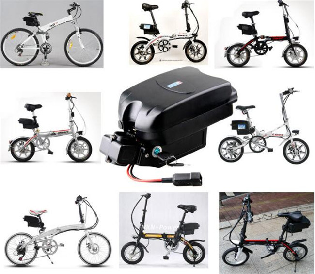 Type de grenouille Batterie de vélo E-Batterie 24V 10AH pour moto de scooter électrique