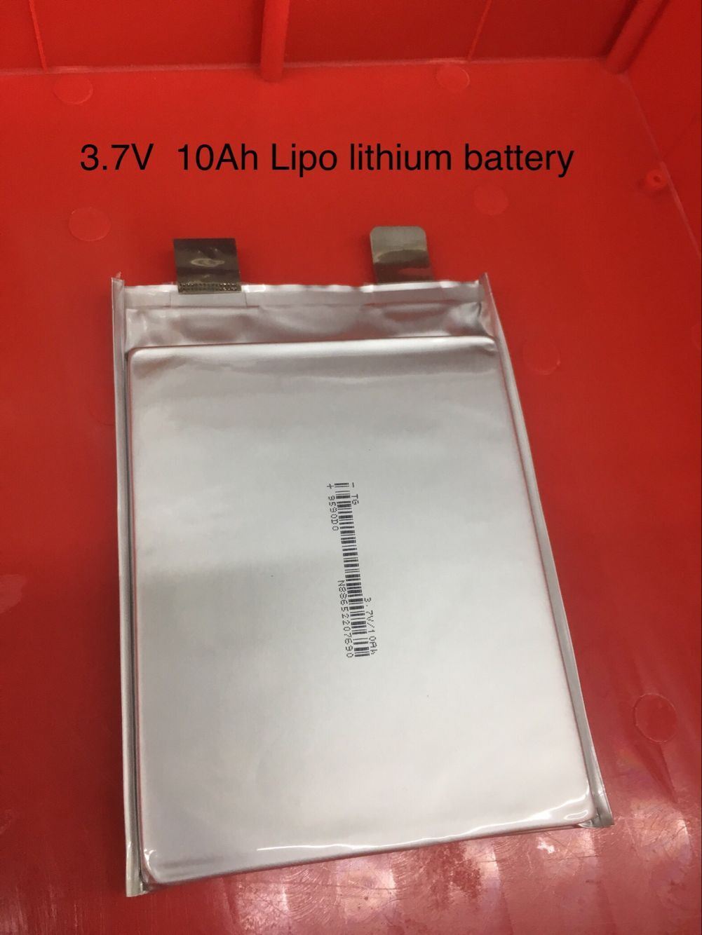 再充電可能なポリマーLipo 3.7V 10000mAh 10Ah電池1265135