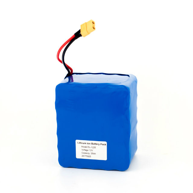 Batterie de batterie lithium-ion rechargeable 12V 25AH 18650