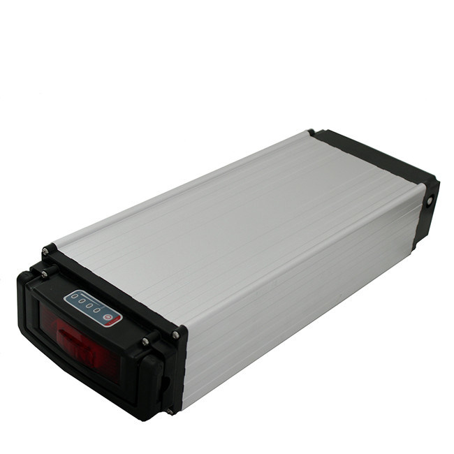 48V 10Ah 20ah 30ah Type de rack arrière Type Li-ion Batterie Batterie électrique Batterie de vélo avec chargeur