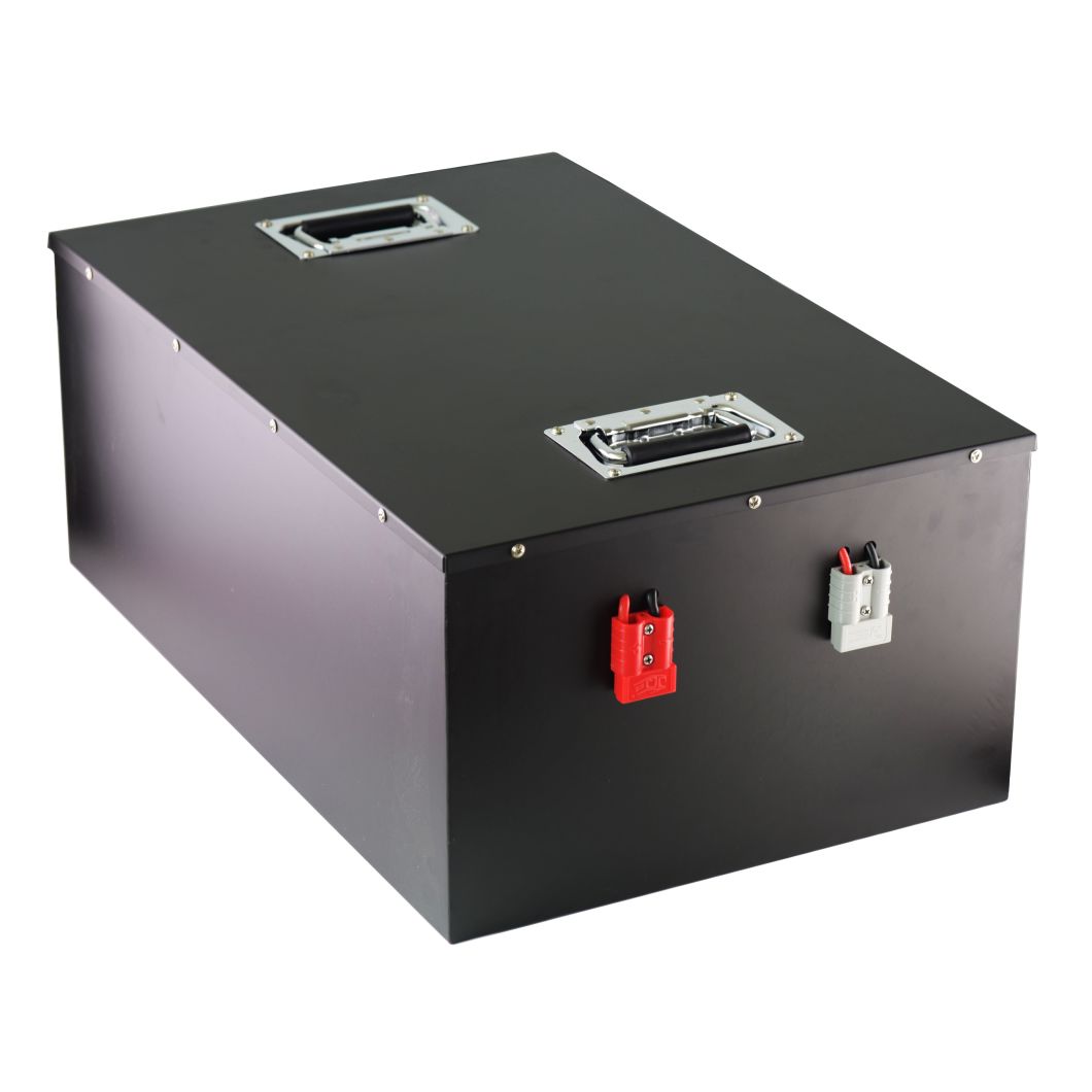 Batterie de batterie Forklift AGV 48V 200ah LIFOEPO4 batterie pour le stockage de systèmes solaire de 10kw