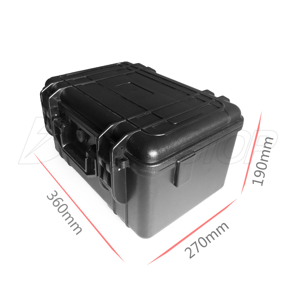 Porte-batterie de lithium de 24V 100ah portable 24V 100Ah Imperméable pile de lithium 24 Volt pour bateau électrique