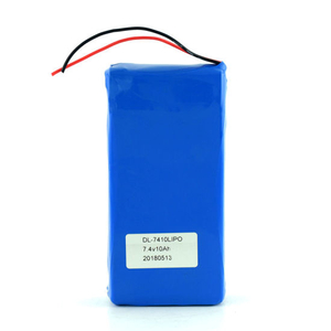 Rechargeable Lipo 2s1p Lithium Li Ion Polymer Battery Pack 7.4V 10ah