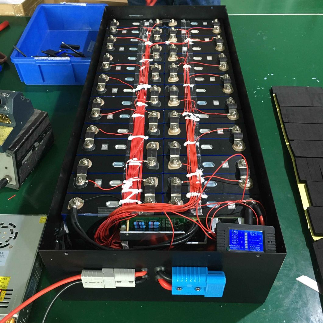 Bateria recarregável 100AH ​​3.2V Lifepo4 para carro elétrico