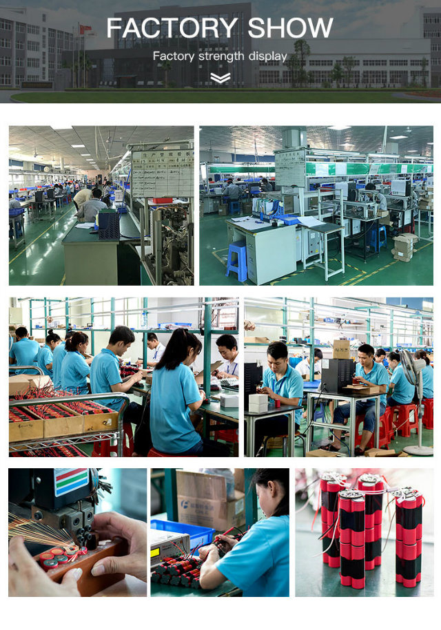 Paquete de baterías recargables de batería de vehículos eléctricos Fabricante de Dongguan