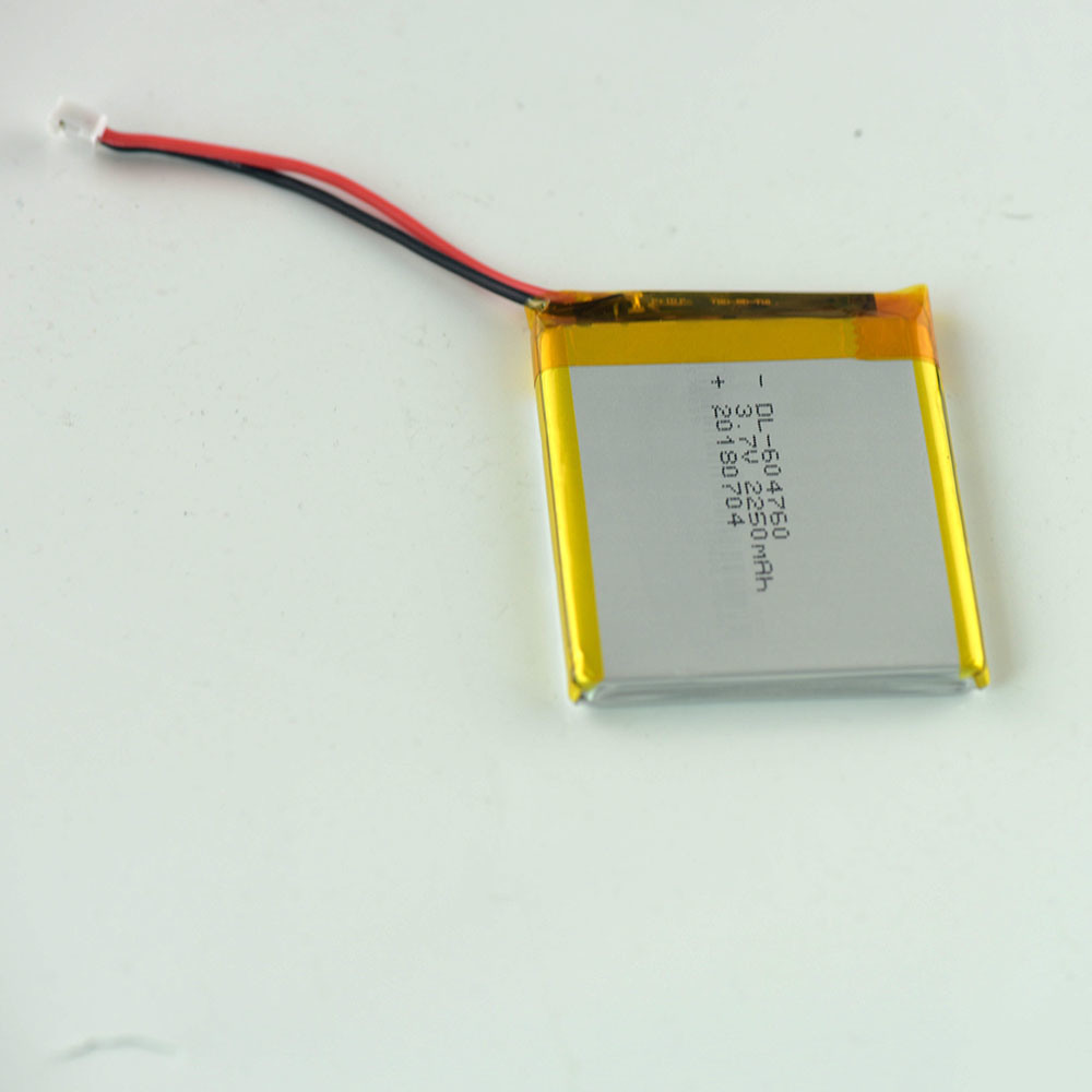 3.7V LIPO Batterie 2250mAh Cellule de batterie de polymère lithium 604760