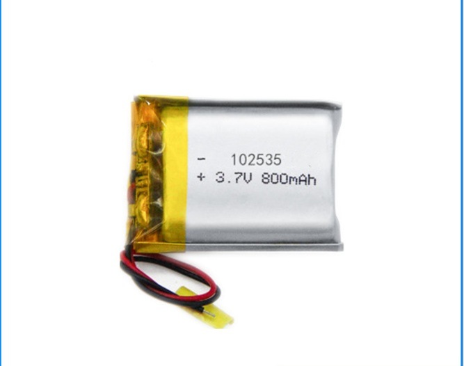 Cellule de batterie de polymère Li-ion de 3,7 V 800mAh LIPO 102535