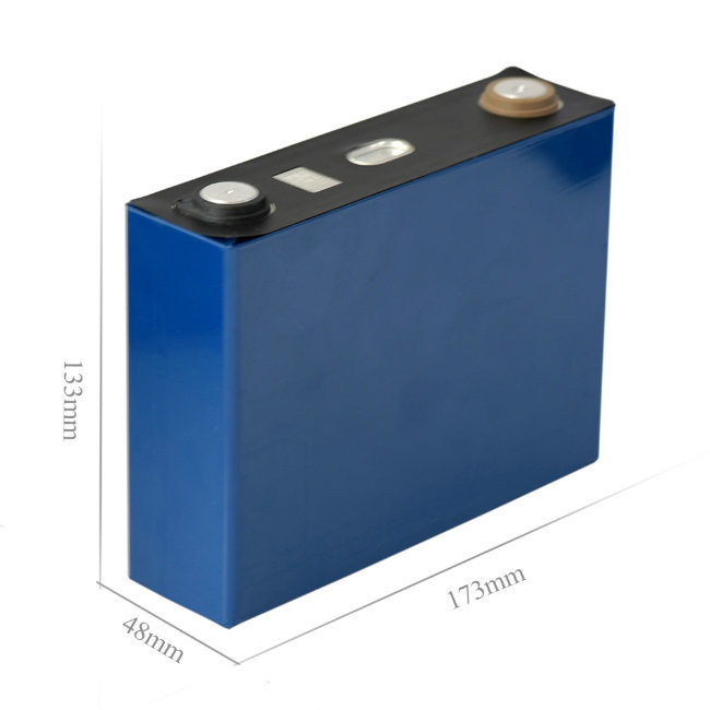 Bateria LIFPO4 recarregável de Lithium 3.2V 100Ah para o carrinho de golfe e sistema solar