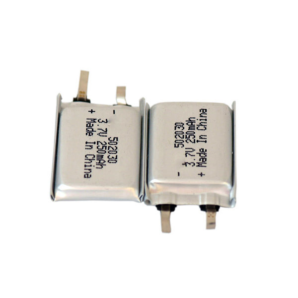 Batería de polímero LI de 3.7V 250MAH LI 502030 para dispositivo digital