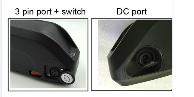 5V USB Puerto de carga recargable 48V Ebike batería 13S5P 48V 17.5AH Batería Haillong