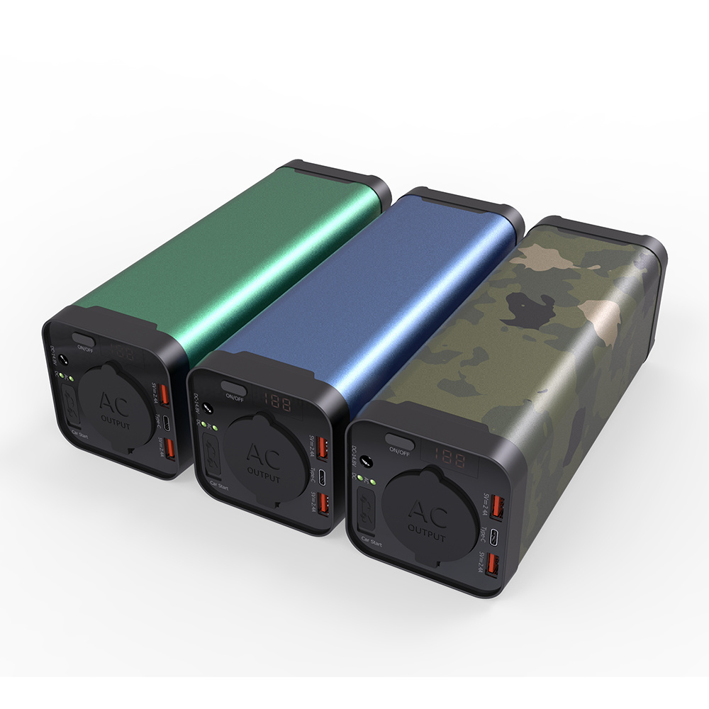 2018 nueva tendencia Power Bank 40000mAh Mano Power Lipo Batería Suministro de energía AC 220V 150W