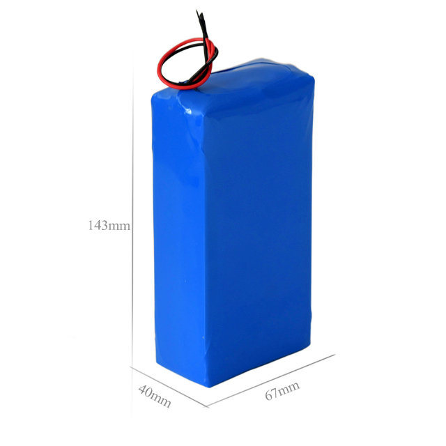 Recarregável de 12V 10AH Li Polymer bateria para luz LED