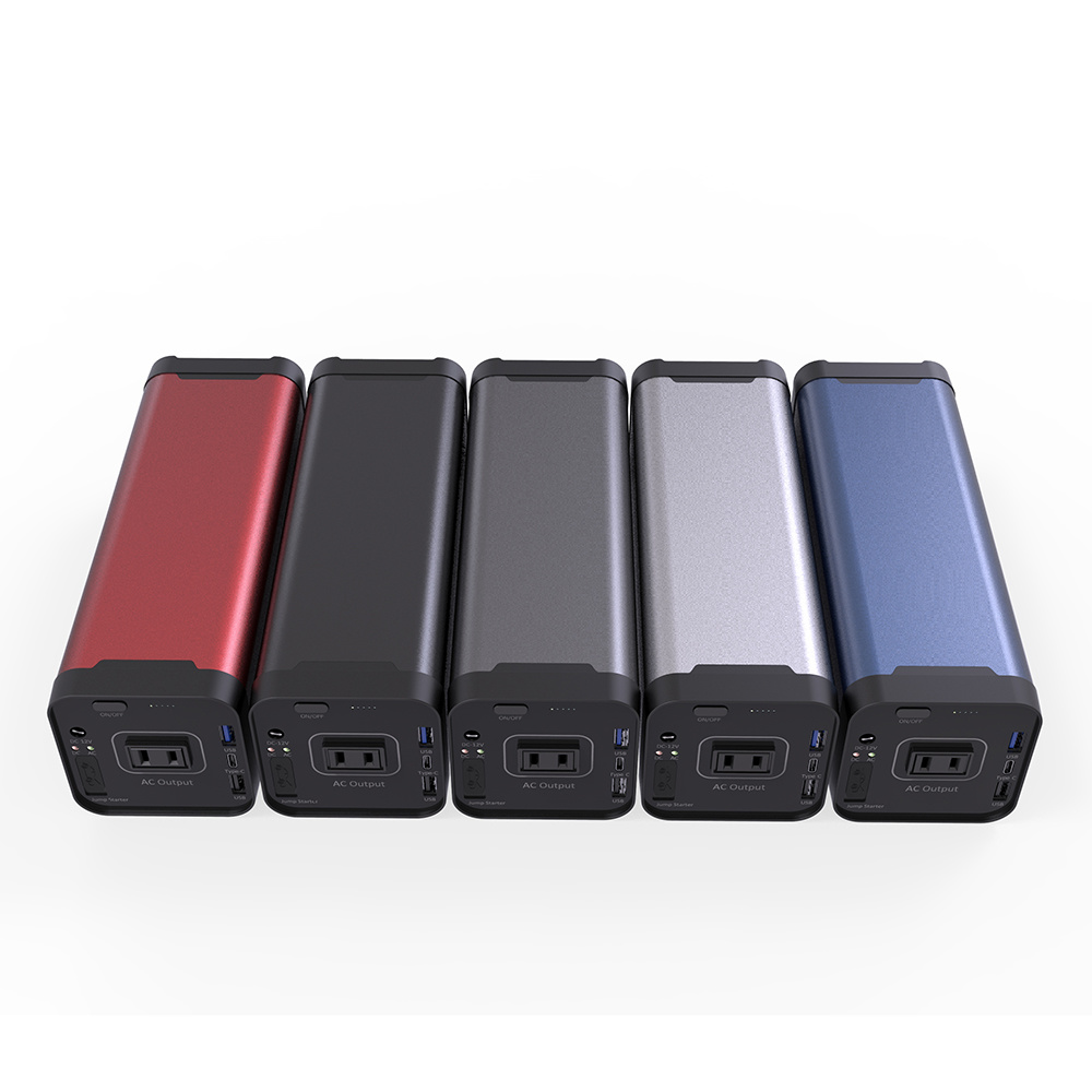 Japon Version 40ah CA Power Bank pour charger des appareils numériques de charge rapide avec 5V-9V-25V pour la voiture de QC 3.0