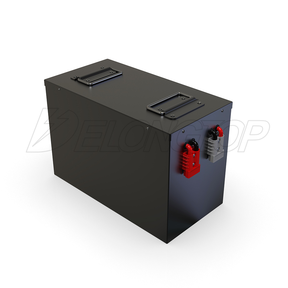 Life à cycle profond de la vie rechargeable LifePO4 Batterie 24v 100ah pour bateaux de caravane électrique / panneau solaire