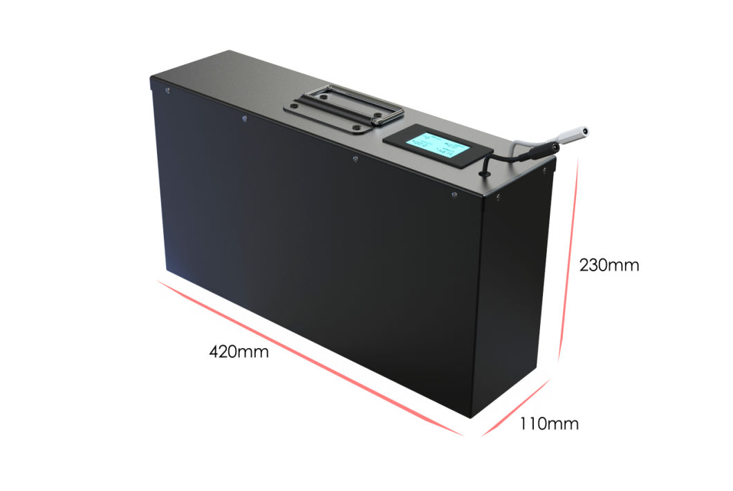 Batterie de stockage d'énergie LIFEPO4 12V 200AH Pack de batterie pour système RV / Solaire / Chariots de yacht / golf