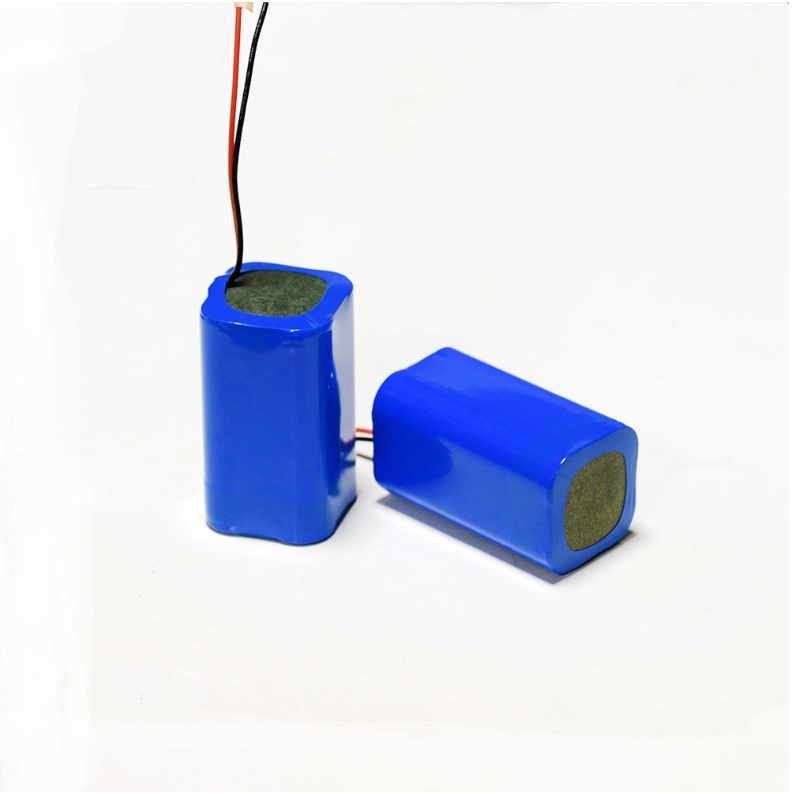 Personalizado recarregável de íon de lítio 7.4V 5200mAh Li Ion bateria para baterias de emergência Lâmpada LED Flash Light