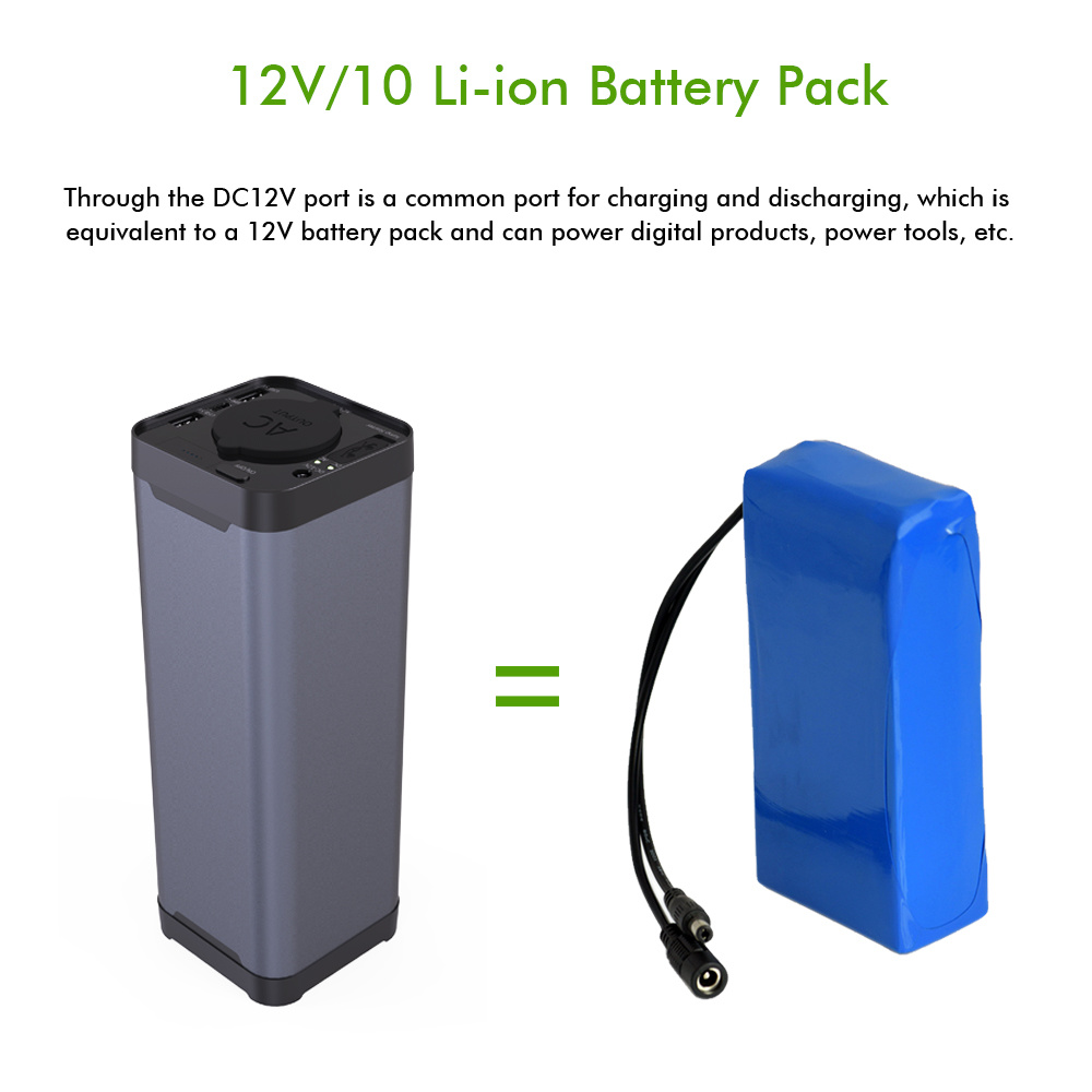 Alimentation UP-200 UPS en grade A Li-polymère de cellules de batterie pour un saut de démarrage intérieur / extérieur / de voiture