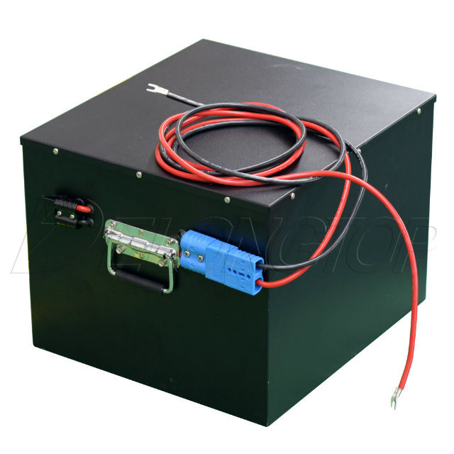 Long Cycle 72V 100Ah LifePo4 Batterie mit Ladegerät China Hersteller