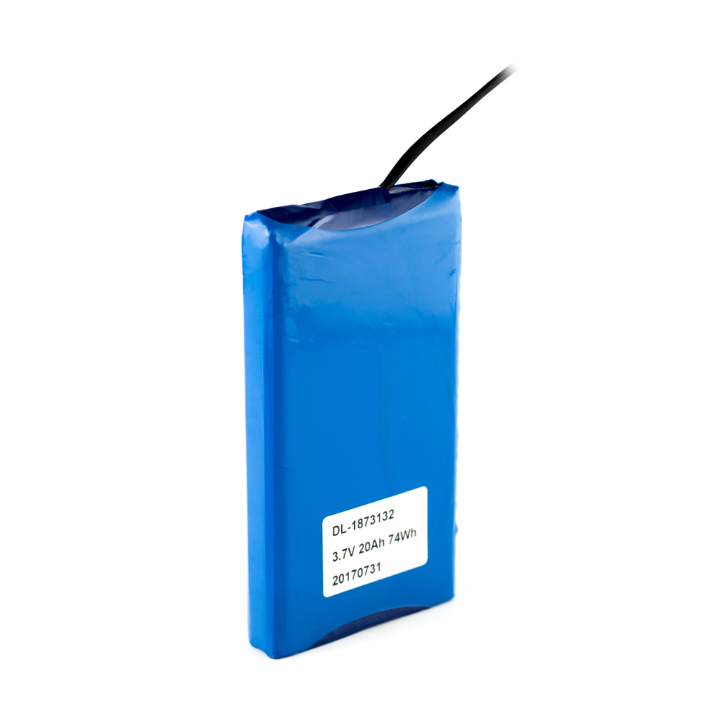 Bateria recarregável do polímero do lítio de 3.7V 20Ah da bateria do polímero 3.7V