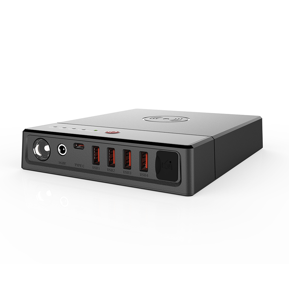 Fuente de alimentación de UPS portátiles 12V Banco de energía USB para computadora portátil